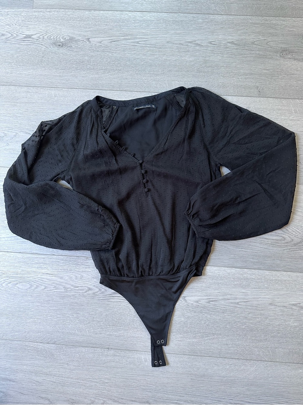 A&F black bodysuit